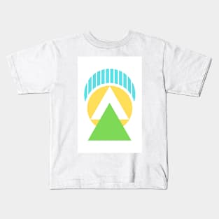 Mountain Life Digital Art #8 Kids T-Shirt